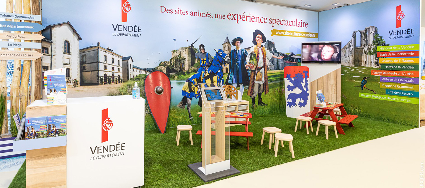 Eliquo - Design Événementiel - Projet Orisha - Conception de stand d'exposition