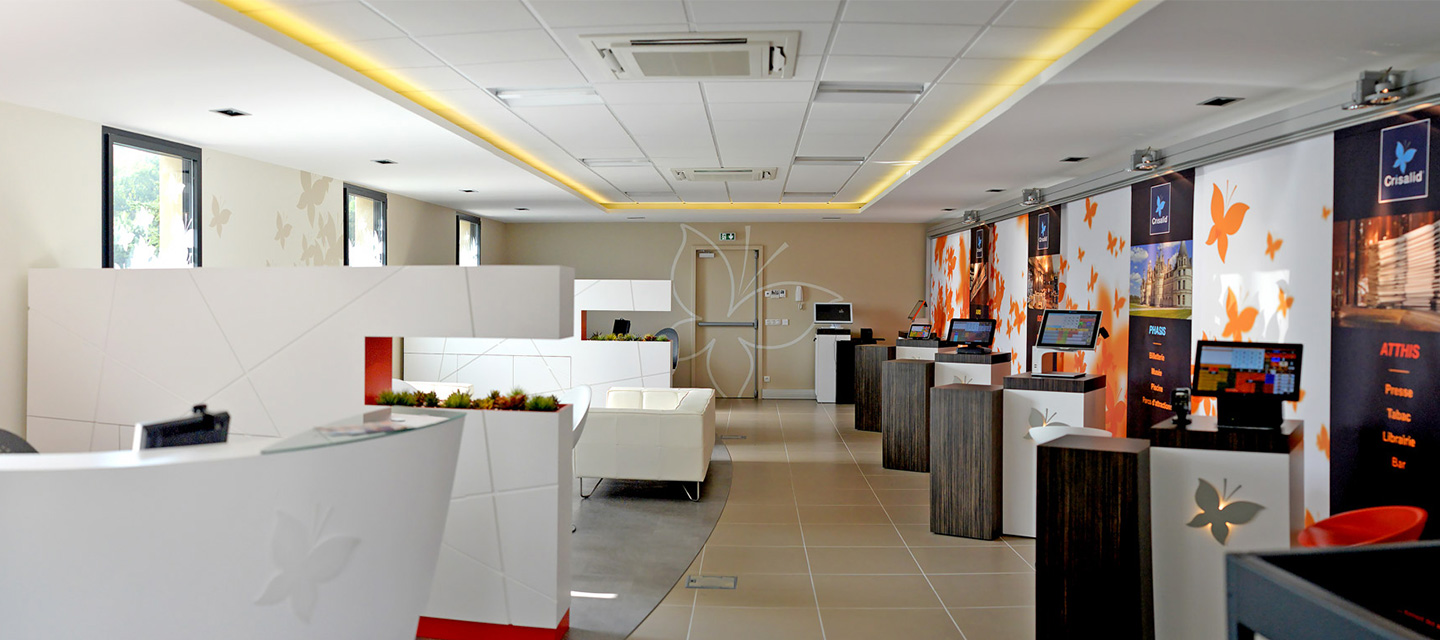 Eliquo - Design d'Espace - Projet Crisalid Store - Conception et réalisation d'un showroom