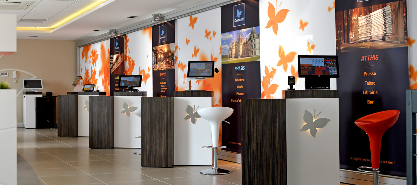 Eliquo - Design d'Espace - Projet Crisalid Store - Conception et réalisation d'un showroom