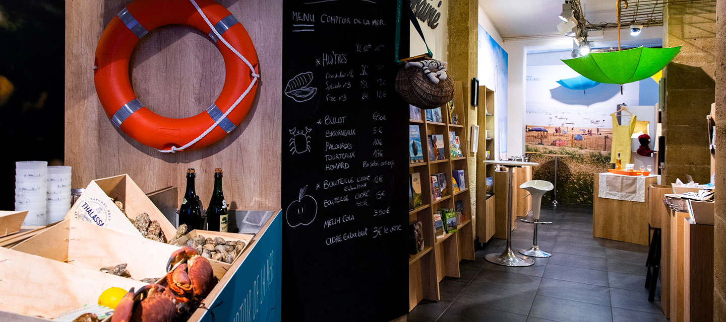 Eliquo - Design d'Espace - Projet Manche - aménagement du pop-up store « L’ATTITUDE MANCHE », rue des Halles à Paris