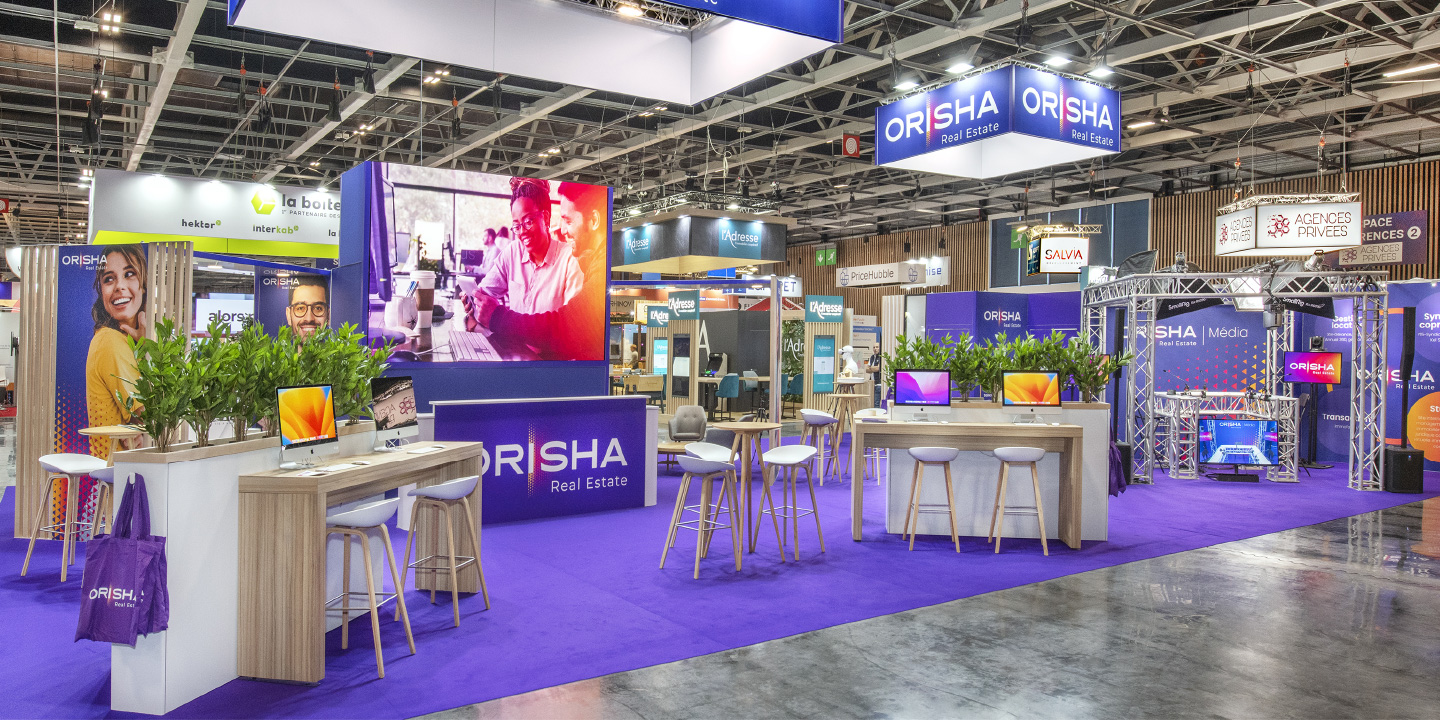 Eliquo, agence de design - Design événementiel pour Orisha